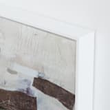 "Pet Names" - Art Print in Mink by Jennifer Daily - Frame Close-up