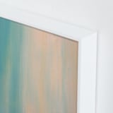 "Serenity" - Art Print in Powder Blue by Artsy Canvas Girl Designs - Frame Close-up