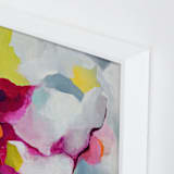 "Infusion" - Art Print in Fuchsia by Mya Bessette - Frame Close-up