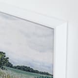 "Timeless" - Art Print in Fields of Green by Hettie Roberts - Frame Close-up
