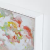 "Ice Cream Social" - Art Print in Peach by Lorent and Leif - Frame Close-up