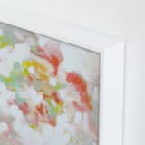 "Ice Cream Social" - Art Print in Peach by Lorent and Leif - Frame Close-up