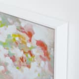 "Ice Cream Social" - Art Print in Peach by Lorent and Leif - Frame Close-up