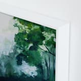 "Homeland" - Art Print in Forest Green by Brittany Fan - Frame Close-up