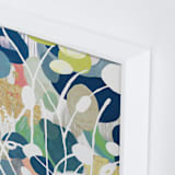 "Summer Rising" - Art Print in pink by Nancy Ramirez - Frame Close-up