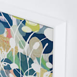 "Summer Rising" - Art Print in pink by Nancy Ramirez - Frame Close-up