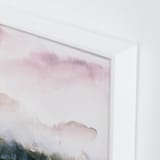 "Wake I" - Art Print in pinkn by Lindsay Megahed - Frame Close-up