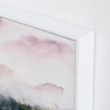 "Wake I" - Art Print in pinkn by Lindsay Megahed - Frame Close-up