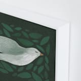 "Peace to you" - Art Print in Forest by Amy Kross - Frame Close-up