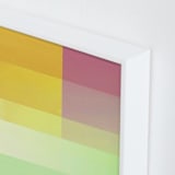 "gradients of color" - Art Print in yellow by Baumbirdy - Frame Close-up
