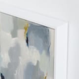 "Frosted Magnolia" - Art Print in Sky by Nicoletta Savod - Frame Close-up