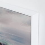 "low tide" - Art Print in Sea Mist by Lindsay Megahed - Frame Close-up