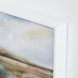 "Early Afternoon Haze" - Art Print in Hazy Green by AlisonJerry - Frame Close-up