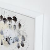 "Magnetic II" - Art Print in Black and White by Elle Claire - Frame Close-up