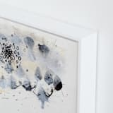 "Magnetic I" - Art Print in Black and White by Elle Claire - Frame Close-up