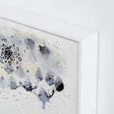 "Magnetic I" - Art Print in Black and White by Elle Claire - Frame Close-up