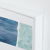 "From Sea to Shining Sea" - Art Print in Sea by Hooray Creative - Frame Close-up