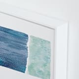 "From Sea to Shining Sea" - Art Print in Sea by Hooray Creative - Frame Close-up
