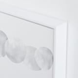 "Stepping Stones" - Art Print in Stone  by Malena Southworth - Frame Close-up