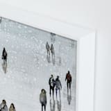 "Melancolia" - Art Print in Pale blue by Lulaloo - Frame Close-up