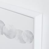 "Stepping Stones" - Art Print in Stone  by Malena Southworth - Frame Close-up