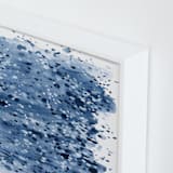 "Navy Night" - Art Print in Navy by Katie Craig - Frame Close-up