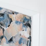 "Lake View South Carolina" - Art Print in lake blue by Erika Firm - Frame Close-up