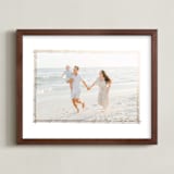 "Hand Sketched Frame" - Foil Framed Photo in Gold by June Letters Studio - Framed
