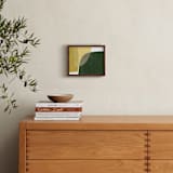 "spatial divide one" - Art Print in citron by Carrie Moradi - In a Room