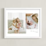 "Torn Two Photo: Landscape Framed Photo " - Framed Photo in White by Brianne Larsen - Framed