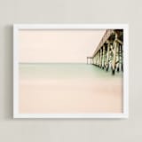"Nostalgic" - Art Print in Sea Glass by Matthew Koehnemann - Framed