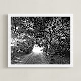 "The Passage " - Art Print in B&W by NSMARK - Framed