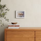 "Hazy Daisy" - Art Print in Lavender Violet by Aralyn Griesbach - In a Room
