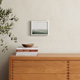 "Channel Marker Buoy" - Art Print in green mist by Rebecca Tamar - In a Room