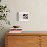 "Minimalist Three Photo: Framed Photo" - Framed Photo in White by Jennifer Postorino - In a Room