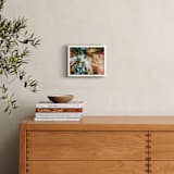 "Redwoods Surround Me" - Art Print in Forest Green by Elena Kulikova - In a Room