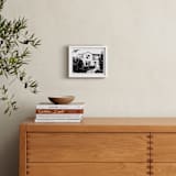 "House: White Border Custom Print" - Custom Print in Black by Minted - In a Room