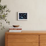 "Through space and time" - Art Print in Prussian blue by raven erebus - In a Room