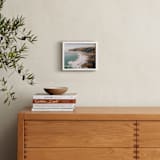 "Highway One" - Art Print in Seafoam Green by Christian Florin - In a Room