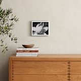 "Petal Series Nº1" - Art Print in pale grey by Anne Ciotola - In a Room