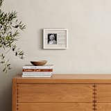 "Modern Star of David Obituary Print" - Custom Print in Cream by Ana de Sousa - In a Room