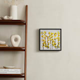 "Forsythia" - Art Print in yellow by Qing Ji - In a Room