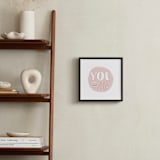 "you and me" - Art Print in Petal by Paper Rose - In a Room