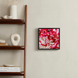 "Carnations" - Art Print in Bright red by NSMARK - In a Room