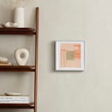 "Abstract Muted 1" - Art Print in Blush Pink by Kelly Nasuta - In a Room