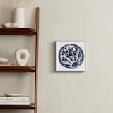 "Sweet Dreams 'til Sunbeams Find You " - Personalized Art Print in Navy by Tanya Lee of Frooted Design - In a Room