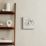 "Locket: Custom Print" - Custom Print in Cream by Ani Somi - In a Room