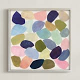 "Disarray" - Art Print in Multi by melanie mikecz - Framed