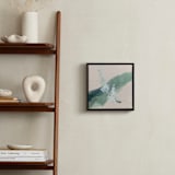 "A Way Through Here 2" - Art Print in Dusty Green by Jamie J. Kim - In a Room