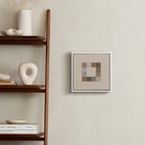 "Squares" - Art Print in Ginger Beige by Alisa Galitsyna - In a Room